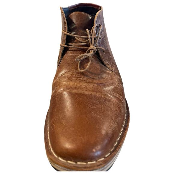 Steve Madden Harken1 247 Cognac Leather Size 16 made in India display picture 2